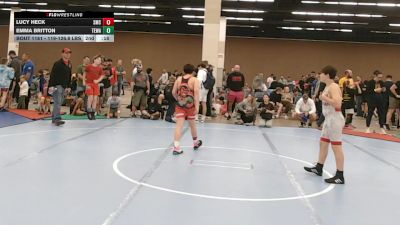 92 lbs Quarters - Evan Allison, Texans Wrestling Club vs Kase Frith, Duncan Demon Wrestling