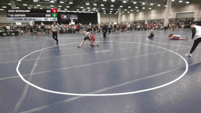 126 lbs Champ. Rd Of 64 - Eli Edfors, Big Game Wrestling Club vs Josh Bergkamp, Moen Wrestling Academy