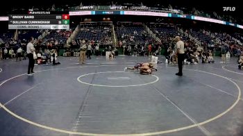 1A 113 lbs Cons. Round 1 - Sullivan Cunningham, Swain County High School vs Brody Baird, South Stanly High School