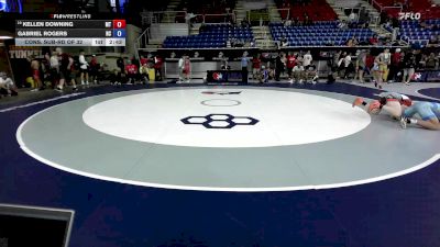 126 lbs Cons. Sub-rd Of 32 - Kellen Downing, MT vs Gabriel Rogers, NC