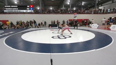 57 kg Champ. Rd Of 64 - Donnel Mendez, Laker Wrestling Club vs Marius Garcia, Pennsylvania RTC