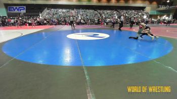 61 lbs Consi Of 8 #2 - Gavin Miller, Rancho Bernardo Wrestling Club (RBWC) vs Johnathan Bandy, San Clemente Youth Wrestling