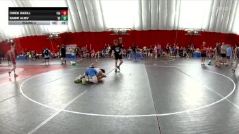 142-143 lbs Round 2 - Sabir Aliev, Vernon Hills vs Owen Dabill, Pequot Lakes/Pine River-Backus