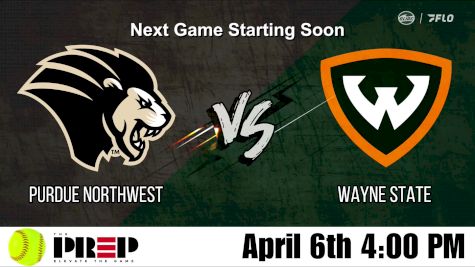 Replay: Purdue Northwest vs Wayne State (MI) | Apr 6 @ 2 PM