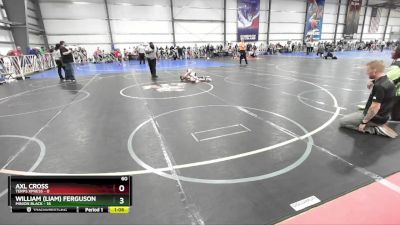 60 lbs Rd# 5- 3:45pm Friday Final Pool - Axl Cross, Terps XPress vs William (Liam) Ferguson, Minion Black