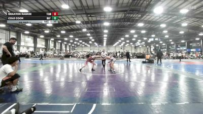 113 lbs Rr Rnd 1 - Braxton Rankin, Team Dark Horse Black - HSB vs Cole Cook, Mat Warriors Red - HSB