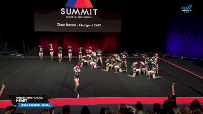 Cheer Extreme - Chicago - HEART [2025 L3 Senior - Small Prelims] 2025 The Summit