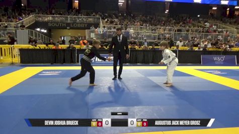 Augustus Jack Meyer Grosz vs Devin Joshua Brueck 2025 Pan Kids Jiu-Jitsu IBJJF Championship