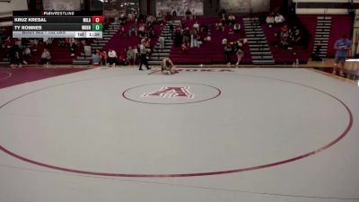 132 lbs Cons. Semis - Ty Romnes, Wrestling Brotherhood vs Kruz Kresal, Mille Lacs