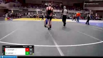 135 lbs Placement (4 Team) - Browdy Lozinski, Minneota vs Tyson Louwagie, Marshall/Lakeview/RTR