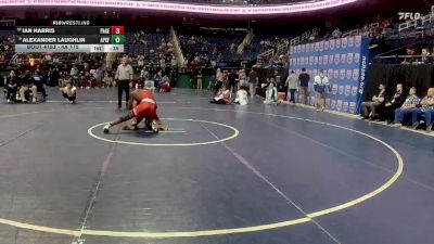 4A 175 lbs Cons. Round 1 - Ian Harris, Page High School vs Alexander Laughlin, Apex Friendship
