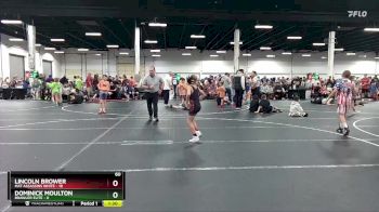 60 lbs Round 3 (8 Team) - Lincoln Brower, Mat Assassins White vs Dominick Moulton, Brawler Elite