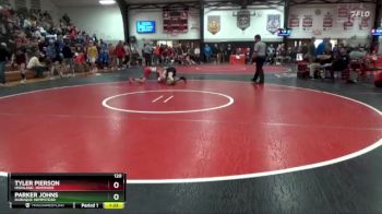 120 lbs Round 5 - Tyler Pierson, Highland, Riverside vs Parker Johns, Dubuque Hempstead