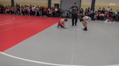 95 lbs Quarterfinal - Blake Briese, Amery Warrior`s vs Colton Berg, Summit Wrestling Academy