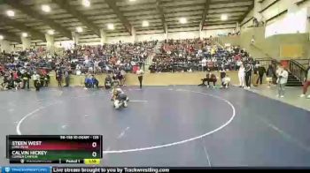 135 lbs Cons. Round 5 - Steen West, Lone Peak vs Calvin Hickey, Corner Canyon