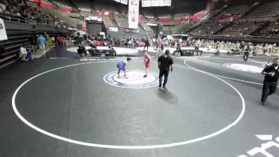 105 lbs Cons. Semis - Marcus Melendrez, So Cal Hammers Wrestling vs Ithan Gallardo, Wasco Wrestling Club