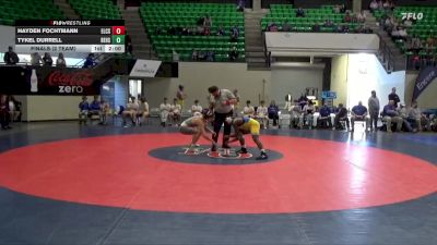 159 lbs Finals (2 Team) - Hayden Fochtmann, Elmore County School vs Tykel Durrell, Beauregard HS