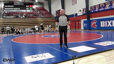 285 lbs Rr Rnd 1 - Remington Murlau, Rose Hill vs Jon Broehl, Broken Arrow