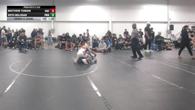 138 lbs Semis (4 Team) - Matthew Tomain, 84 Athletes vs Seth Milligan, Parabellum WA Black