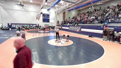 125 lbs Champ. Round 1 - Nylah Novack, Batavia vs Ainsley Freeman, St. Joseph (S.J.-Ogden)