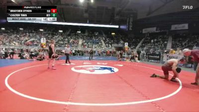 3A-157 lbs Cons. Round 2 - Brayden Dykes, Torrington vs Colter Tims, Mountain View