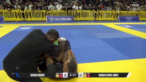 Kanan Clarke-Jones vs Sergio Soares 2025 Pan IBJJF Jiu-Jitsu No-Gi Championship