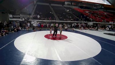 52-58.4 lbs Champ. Round 1 - Lanaia Bal, Hawaii vs Davina Devine, Idaho