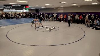 132 lbs Cons. Round 3 - Jair Lopez, Arlington vs Carson Brown, McCallie