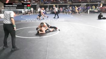 D 1 190 lbs Cons. Round 4 - Hunter Brooks, Walker vs Matthew Robin, Catholic - B.R.