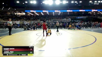 132 3A Cons. Round 2 - Kaden Smith, Colonial vs Adriel Pina, Olympic Heights