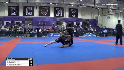 Quentin E. Leahy vs Andre Luiz Novaes 2019 Pan IBJJF Jiu-Jitsu No-Gi Championship