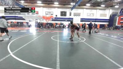 150 lbs Cons. Round 6 - Estaban Oregel, Hillcrest vs Isaac Hernandez, Valley View
