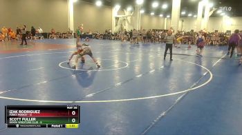 113 lbs Quarterfinals (8 Team) - Scott Fuller, Genoa Wrestling Club vs Izak Rodriguez, Funky Monkey