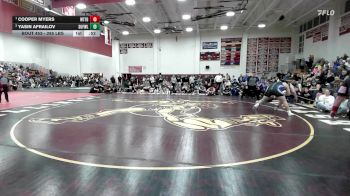 285 lbs Final - Cooper Myers, Waterford vs Yasin Afrailov, Suffield/Windsor Locks
