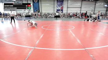 106 lbs Rr Rnd 3 - Jacob Carr, Kraken Black vs Jake Strickland, Flickr Boyz Daifugo