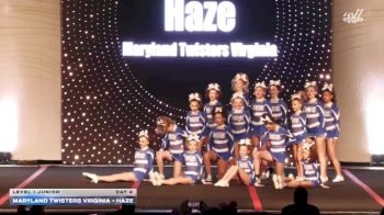 Maryland Twisters Virginia - Haze [2025 L1 Junior Day 2] 2025 Champion Cheer and Dance Grand Nationals