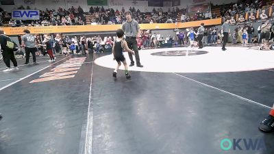 43 lbs Quarterfinal - Kannon Dieu, Team Nomad vs Zerek Marin, Woodward Youth Wrestling