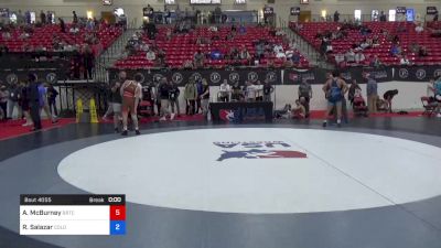 65 kg Cons 32 #2 - Austin McBurney, BRTC (Brown Regional Training Center) vs Ramon Salazar, Colorado