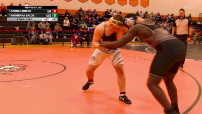 215 lbs Cons. Semi - Aboubaka Balde, Lackawanna vs Corban Burke, Canisius