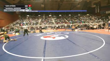 2A-132 lbs Quarterfinal - Sam Loyning, Rocky Mountain vs Marshall Redmond, Wright