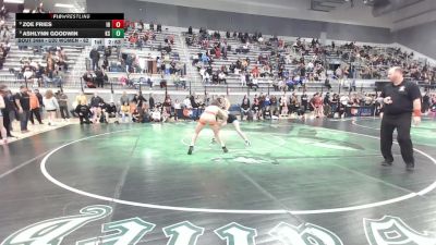 U20 Women - 62 lbs Champ. Round 3 - Zoe Fries, ID vs AshLynn Goodwin, KS