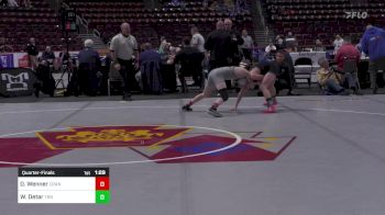 107 lbs Quarterfinal - Dalton Wenner, Cranberry vs Will Detar, Trinity