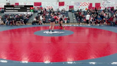 170 lbs Quarterfinal - Madelyn Lawson, Yelm (Girls) vs Makenzie Ball, Eatonville (Girls)