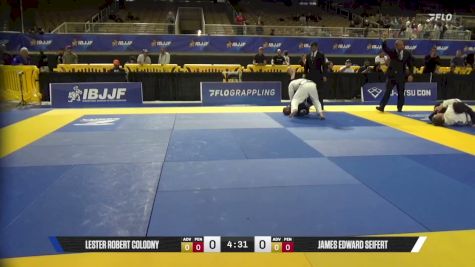 James Edward Seifert vs Lester Robert Colodny 2026 Pan Jiu Jitsu IBJJF Championship