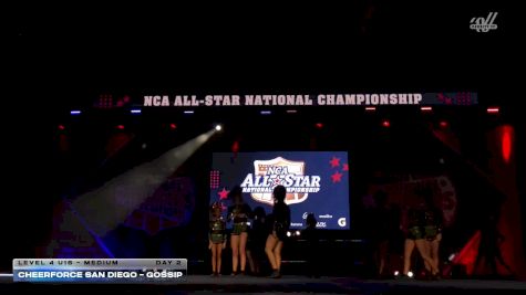CheerForce San Diego - Gossip [2026 L4 U16 - Medium Day 2] 2026 NCA All-Star National Championship
