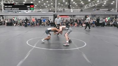 105 lbs Round 1 (4 Team) - Vincent Aparicio, PA Gold vs Nic Loch, Lions Den WC