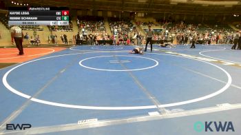 52 lbs Rr Rnd 1 - Kayde Legg, Keystone Wrestling Club vs Remmi Schwahn, Chandler Takedown Club