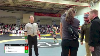 150 lbs Cons. Round 6 - Eli Esguerra, Dublin Coffman vs Niko Giatis, Highland