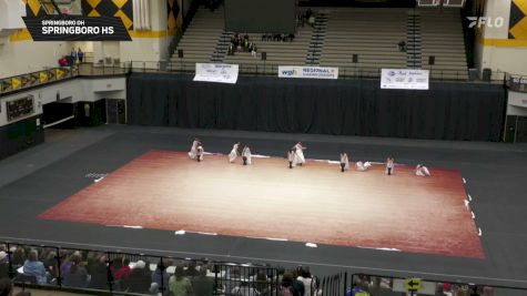 Springboro HS "Springboro OH" at 2026 WGI Guard Avon Regional+