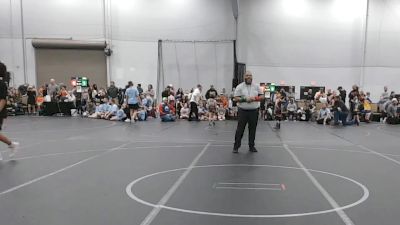 72 lbs Round 1 (4 Team) - Logan Vallalla, Mat Assassins Black vs Eva Diaz, Headhunters